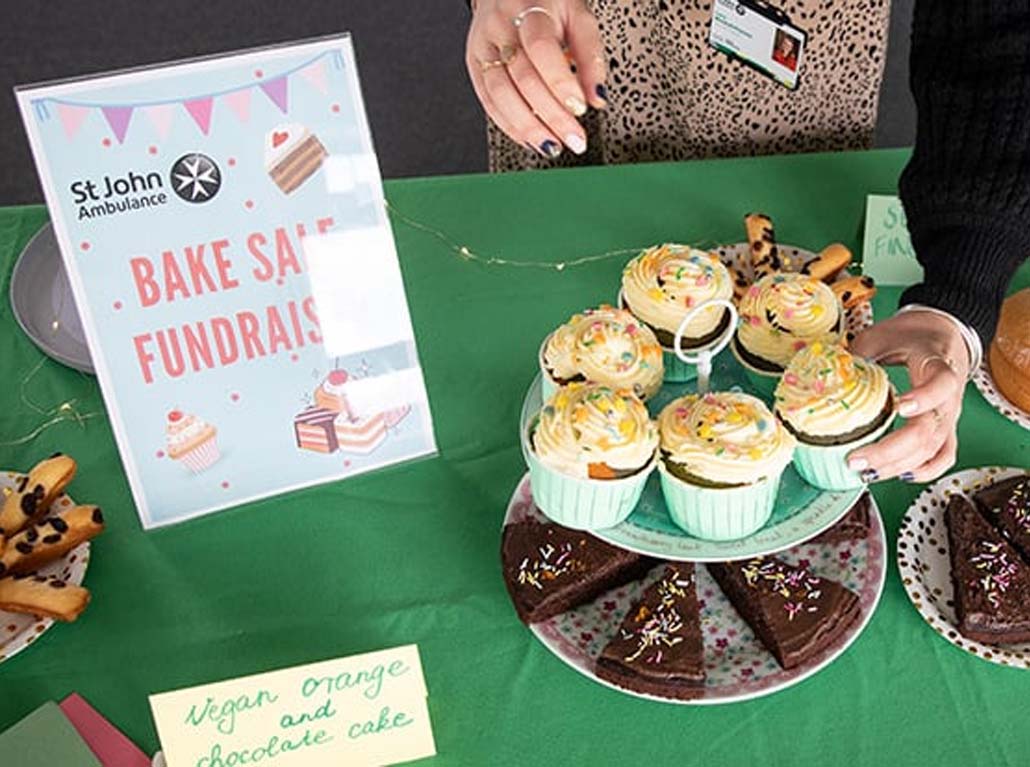 fundraising bake sale