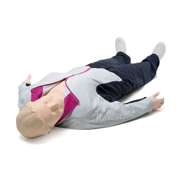 Laerdal Resusci Anne First Aid Training Manikin Full Body Image 1