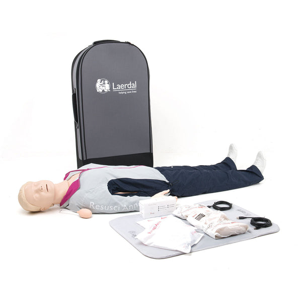 Laerdal Resusci Anne QCPR Training Manikin Full Body Image 1