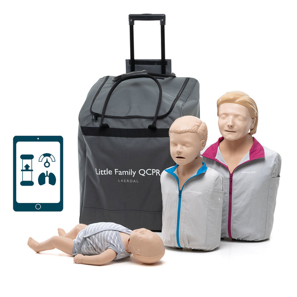 Laerdal Little Family QCPR Light Skin Training Manikin Pack Image 1