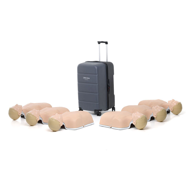 Laerdal Little Anne 20 Light Skin Training Manikins with QCPR (6 PACK) Image 1