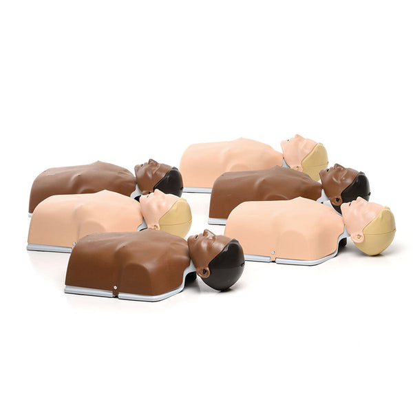 Laerdal Little Anne 20 Dark Skin and Light Skin Training Manikins with QCPR (6 PACK) Image 2