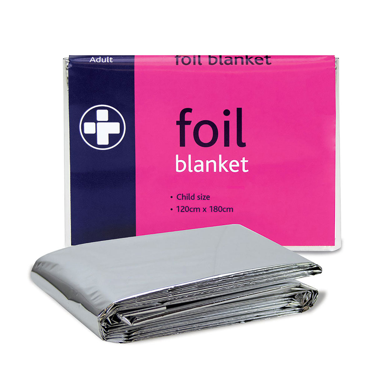 Child Disposable Heat Retaining Foil Blanket Image 1