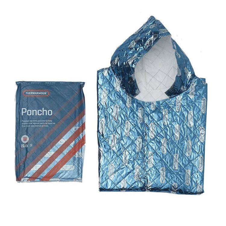 Thermarmour Emergency Poncho Blue Image 2