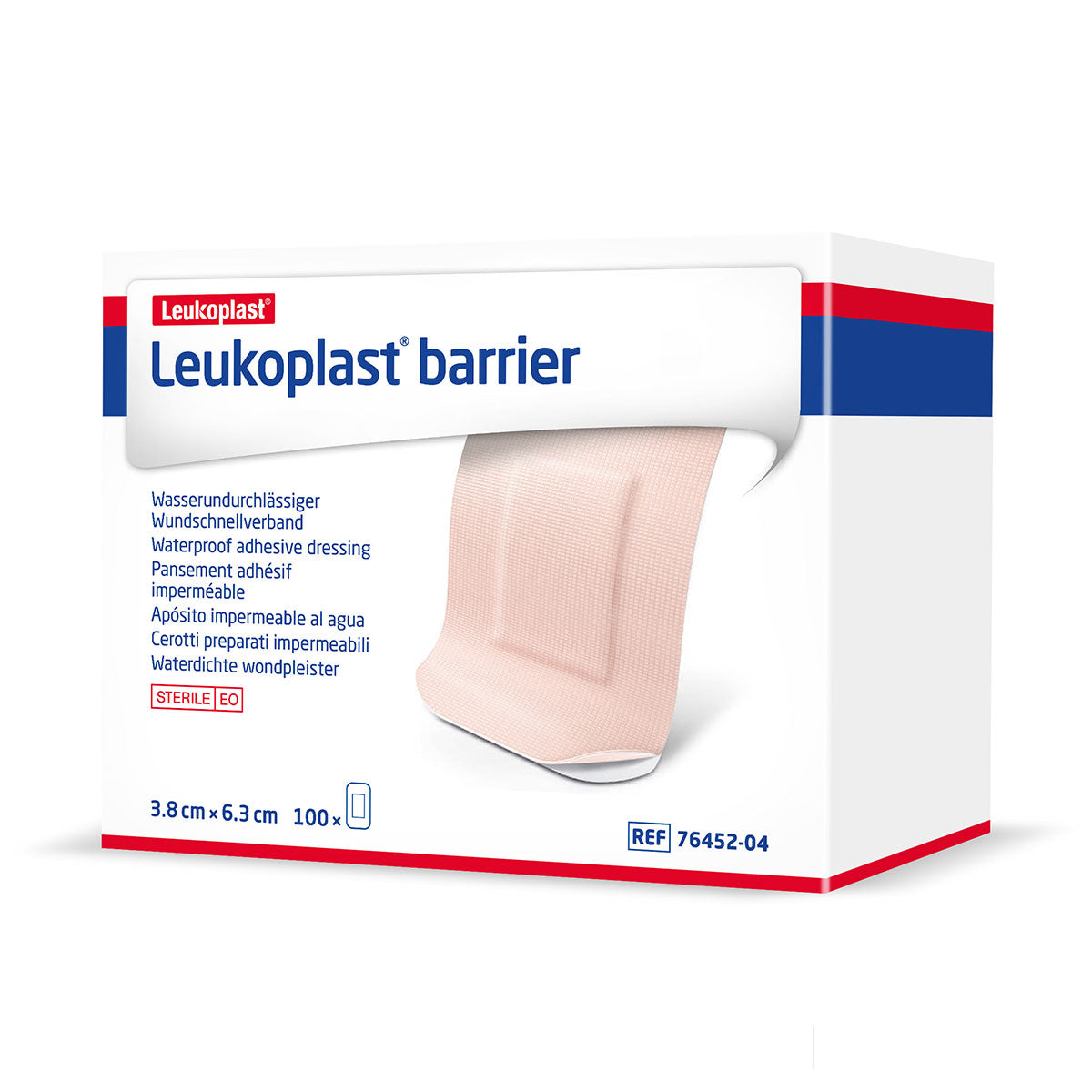 Leukoplast Barrier Plasters 38cm x 63cm (100 PACK) Image 3