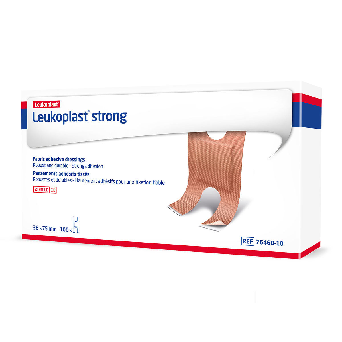 Leukoplast Strong Fabric Plasters 38 x 75cm (100 PACK) Image 3