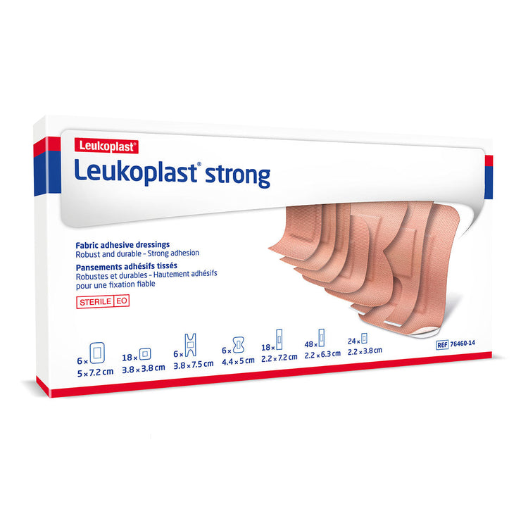 Leukoplast Strong Fabric Plasters Assorted (126 PACK) Image 2