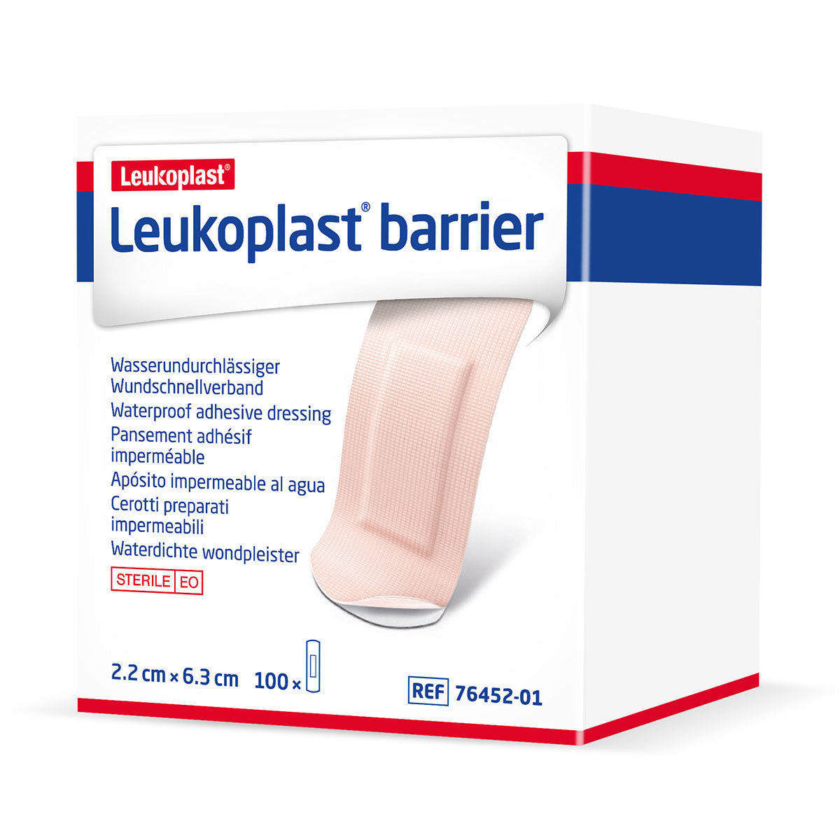 Leukoplast Barrier Plasters 22 x 63cm (100 PACK) Image 3