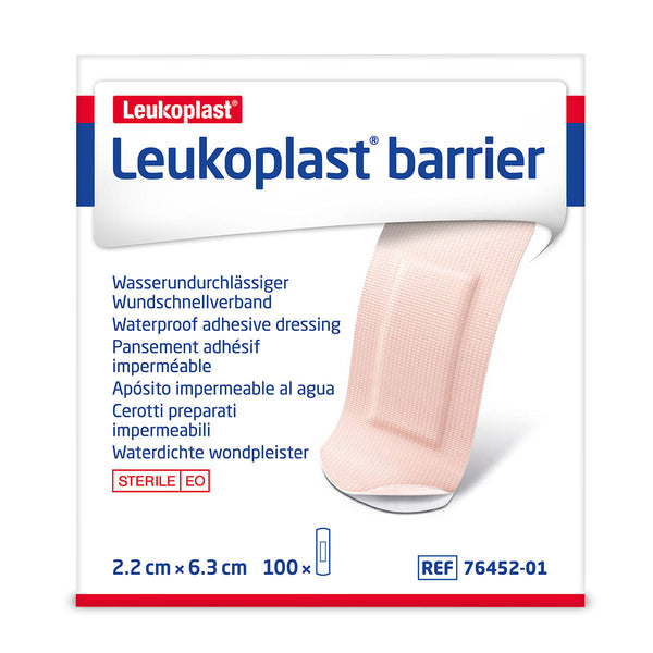 Leukoplast Barrier Plasters 22 x 63cm (100 PACK) Image 1