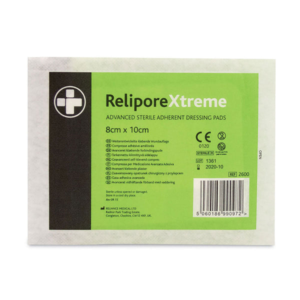 Relipore Xtreme Dressing Pads 8cm x 10cm (50 PACK) Image 1