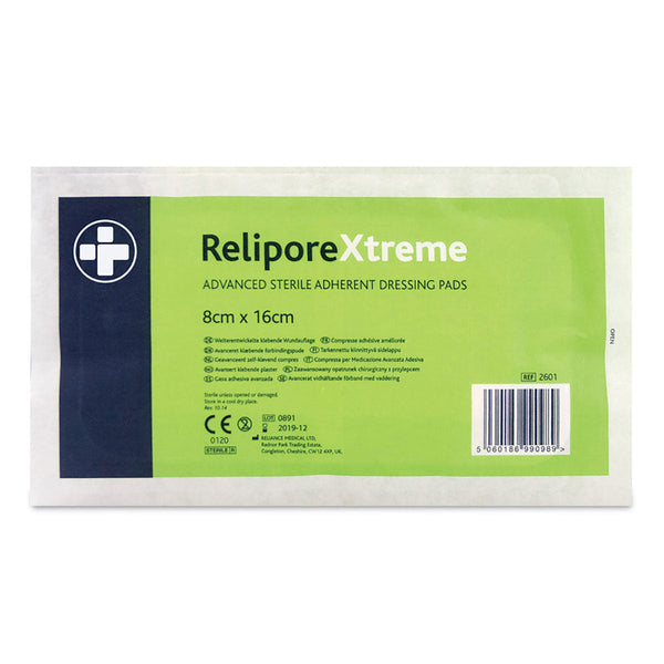 Relipore Xtreme Dressing Pads 8cm x 16cm (50 PACK) Image 2