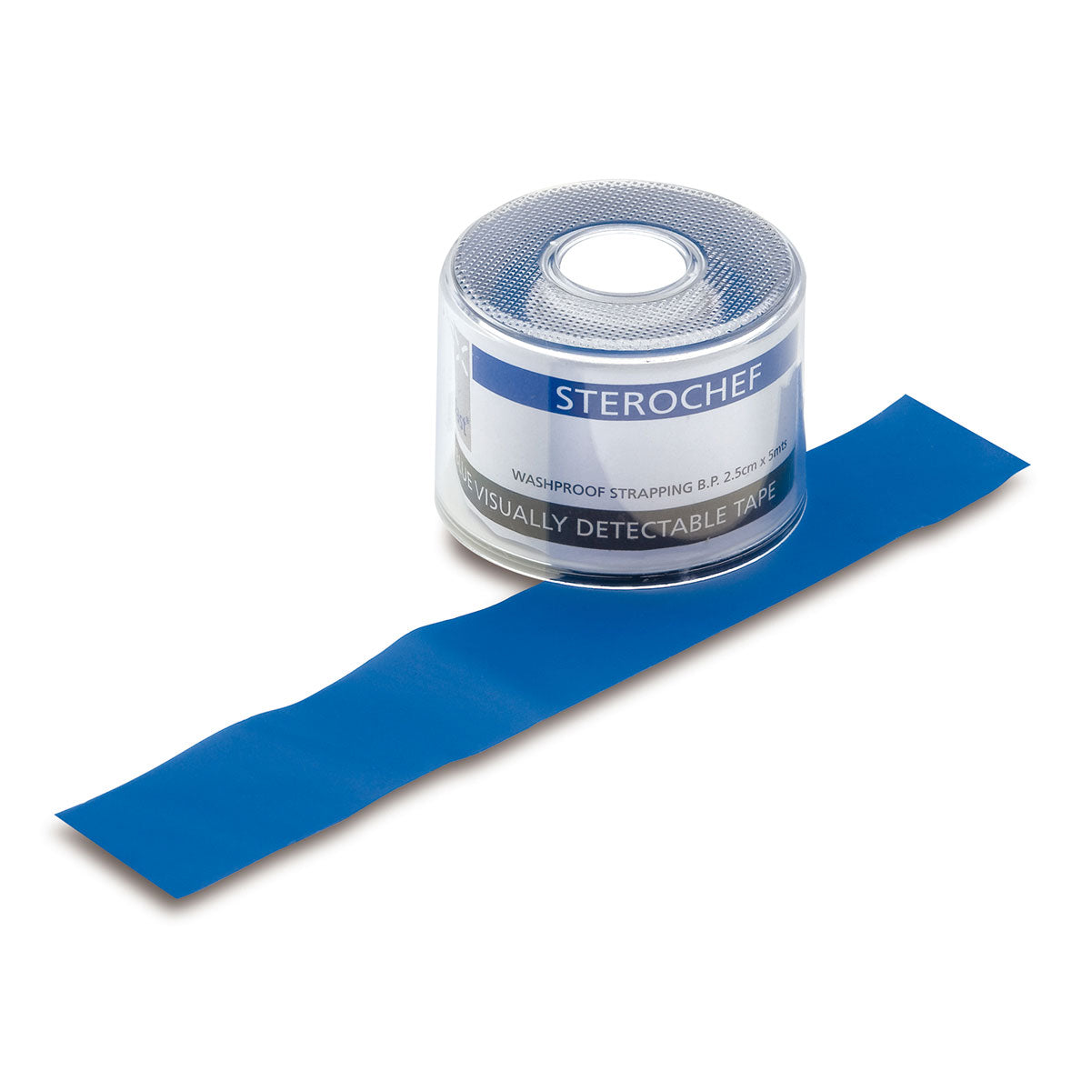 Waterproof Blue Detectable Tape 25cm x 5m Image 1