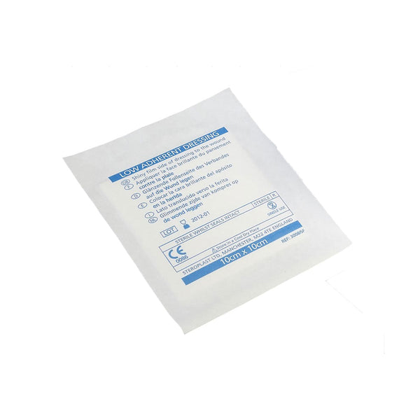 Steroplast Low Adherent Absorbent Dressing Pad 10cm x 10cm Image 1