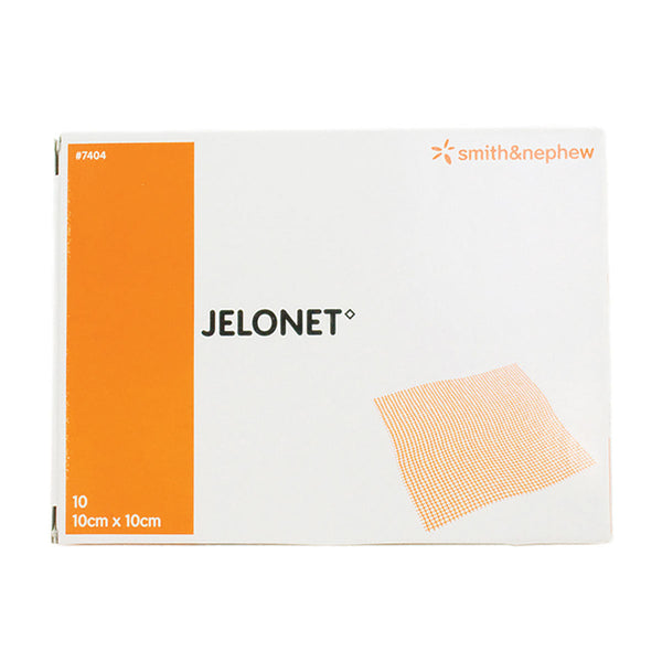 Jelonet Paraffin Gauze Dressings 10cm x 10cm (10 PACK) Image 1