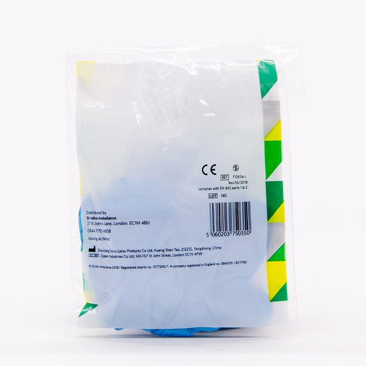 St John Ambulance Nitrile Powder-Free Gloves Image 2