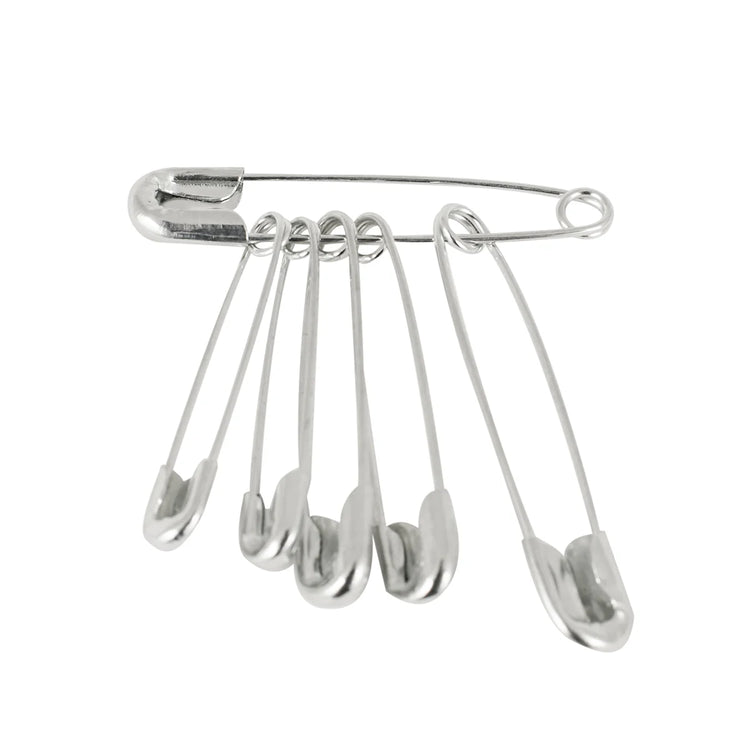 Assorted Sizes Safety Pins (6 PACK) Image 1