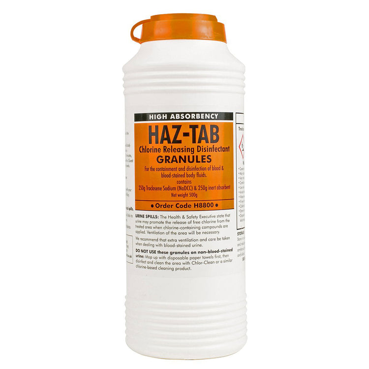 Haz-Tab Disinfectant Granules 500g Tub Image 1