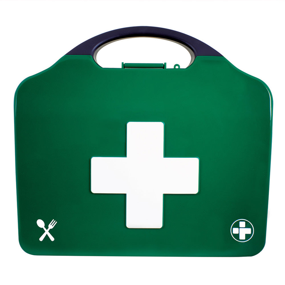 The box of the Reliance Medical Large Catering Kit BS 8599-1:2019.