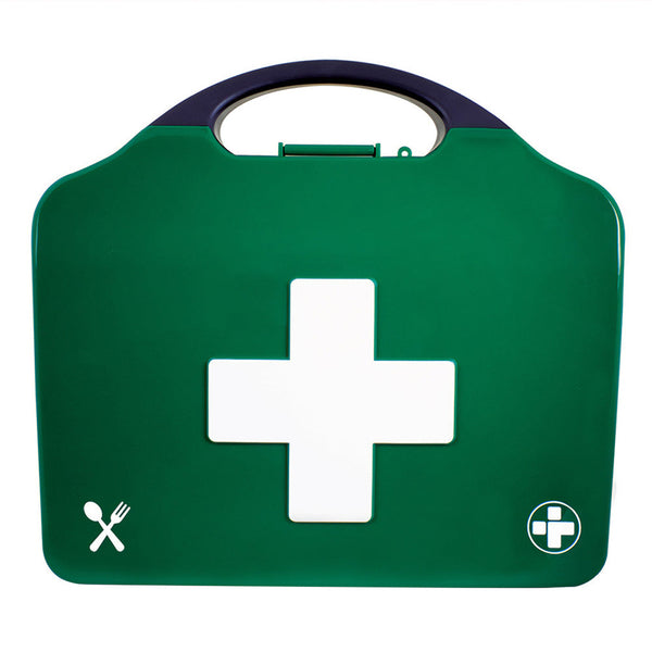 The box of the Reliance Medical Large Catering Kit BS 8599-1:2019.