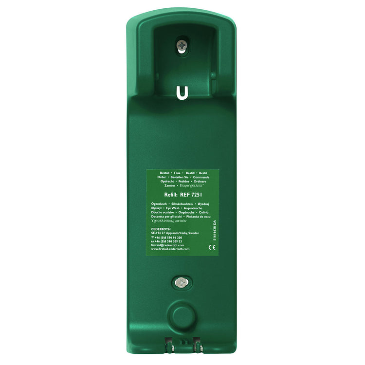 Cederroth 500ml Eye Wash Bottle Wall Bracket Image 1