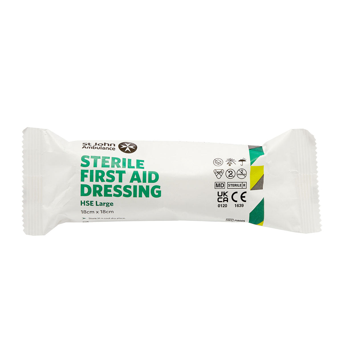 St John Ambulance Large HSE First Aid Dressing 18 x 18cm Image 2