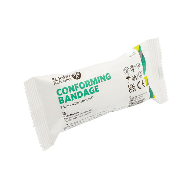 St John Ambulance Conforming Bandage 75cm x 45m Image 2
