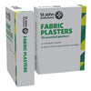 The front and side of the St John Ambulance Fabric Plasters (10 PACK).