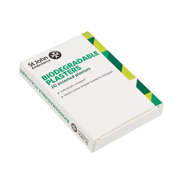 St John Ambulance Washproof Eco-Friendly Plasters Assorted (20 PACK) Image 2