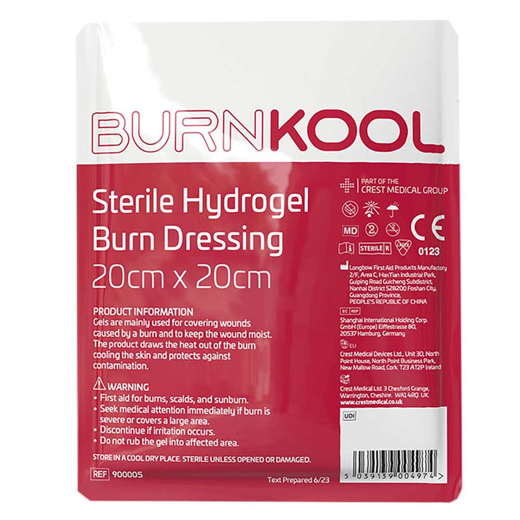 BurnKool Hydrogel Burn Dressing 20 x 20cm Image 1