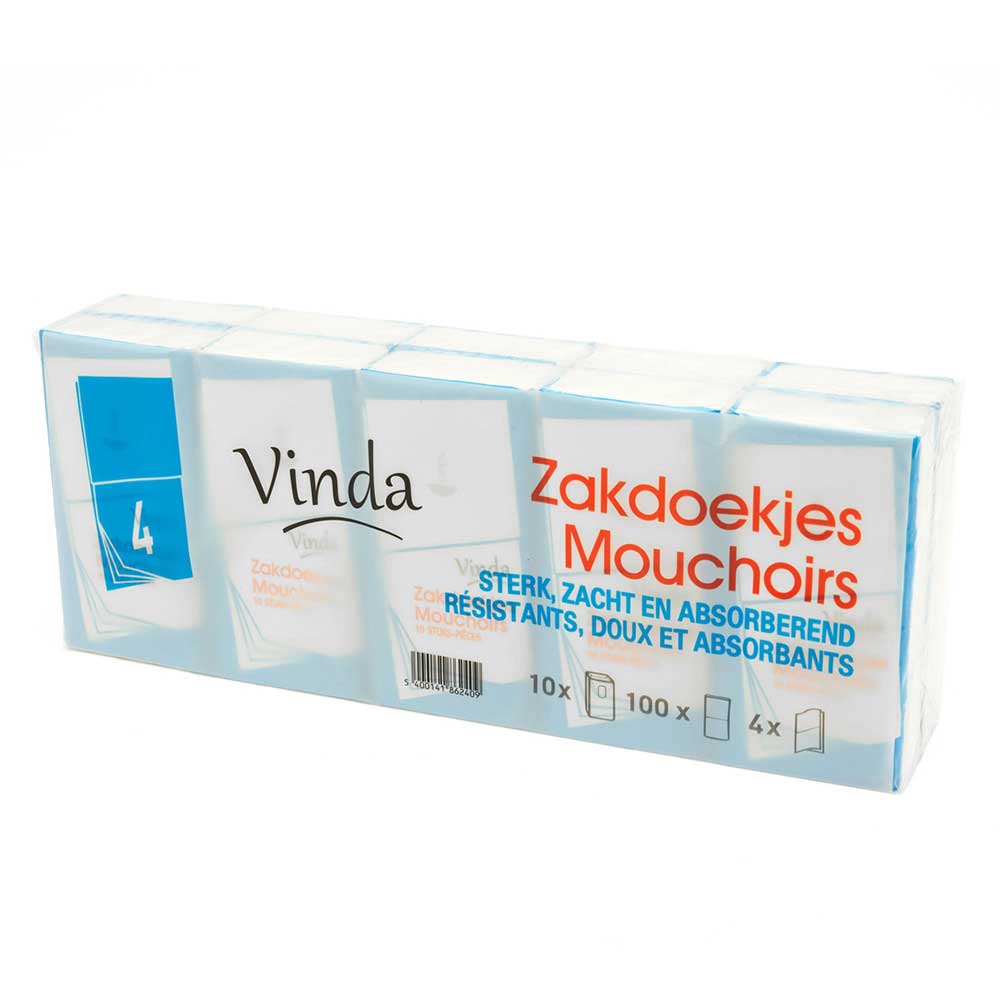 Vinda Soft 4-Ply Tissues (10 PACK) Image 2