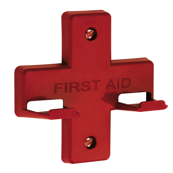 Alpha First Aid Kits Red Wall Bracket Image 1