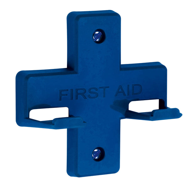 Alpha First Aid Kits Blue Wall Bracket Image 1