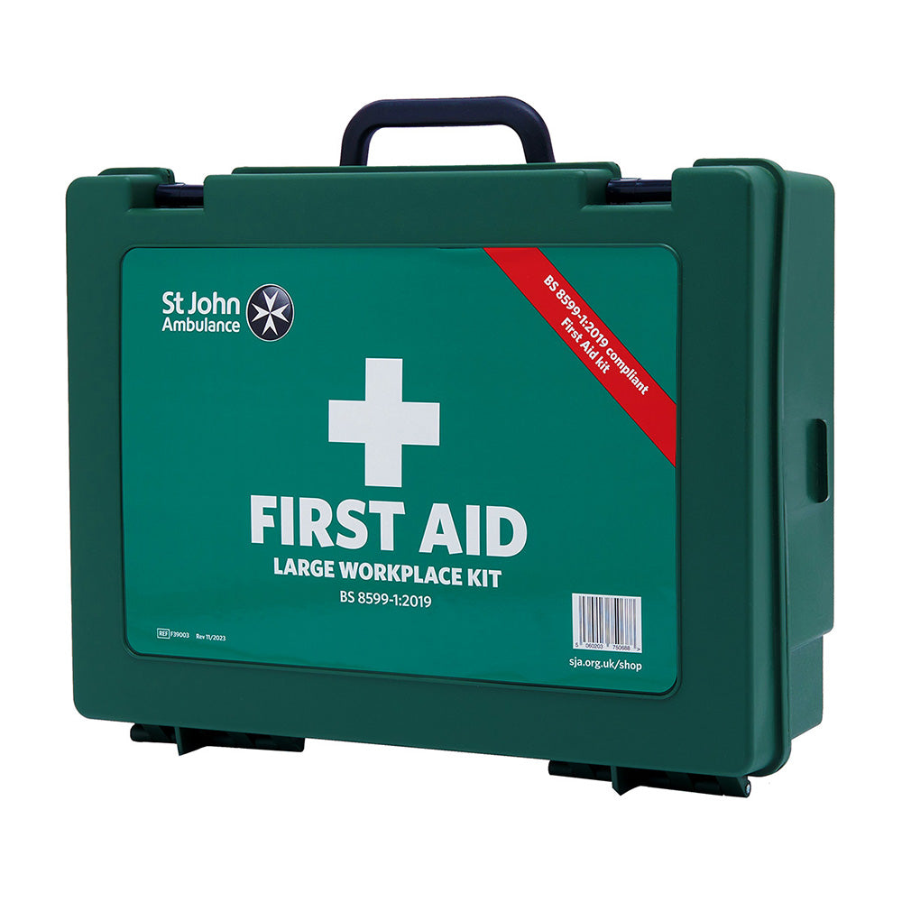 The St John Ambulance Large Workplace First Aid Kit.