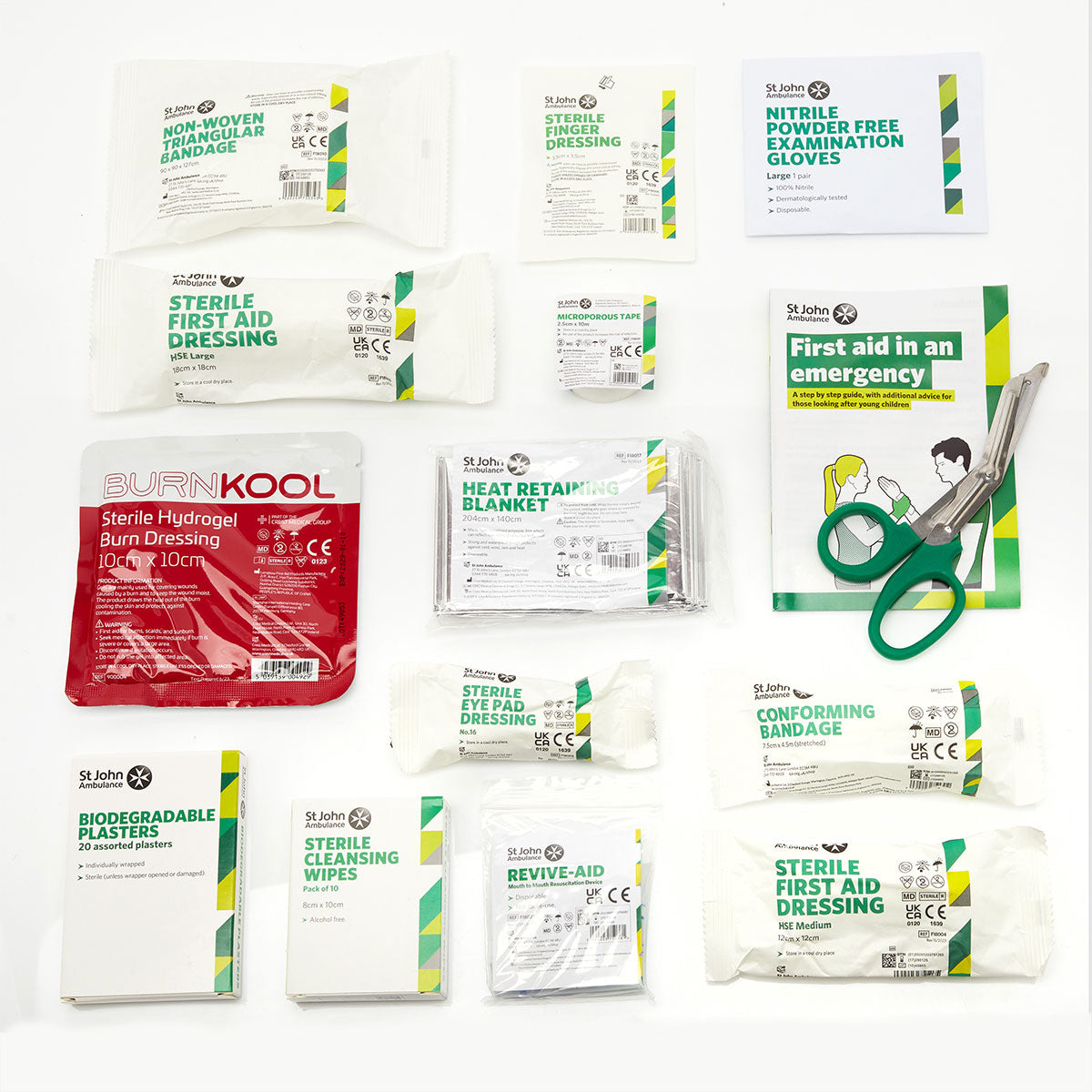 St John Ambulance Small Workplace First Aid Kit Grab Bag BS-8599-12019 Image 4