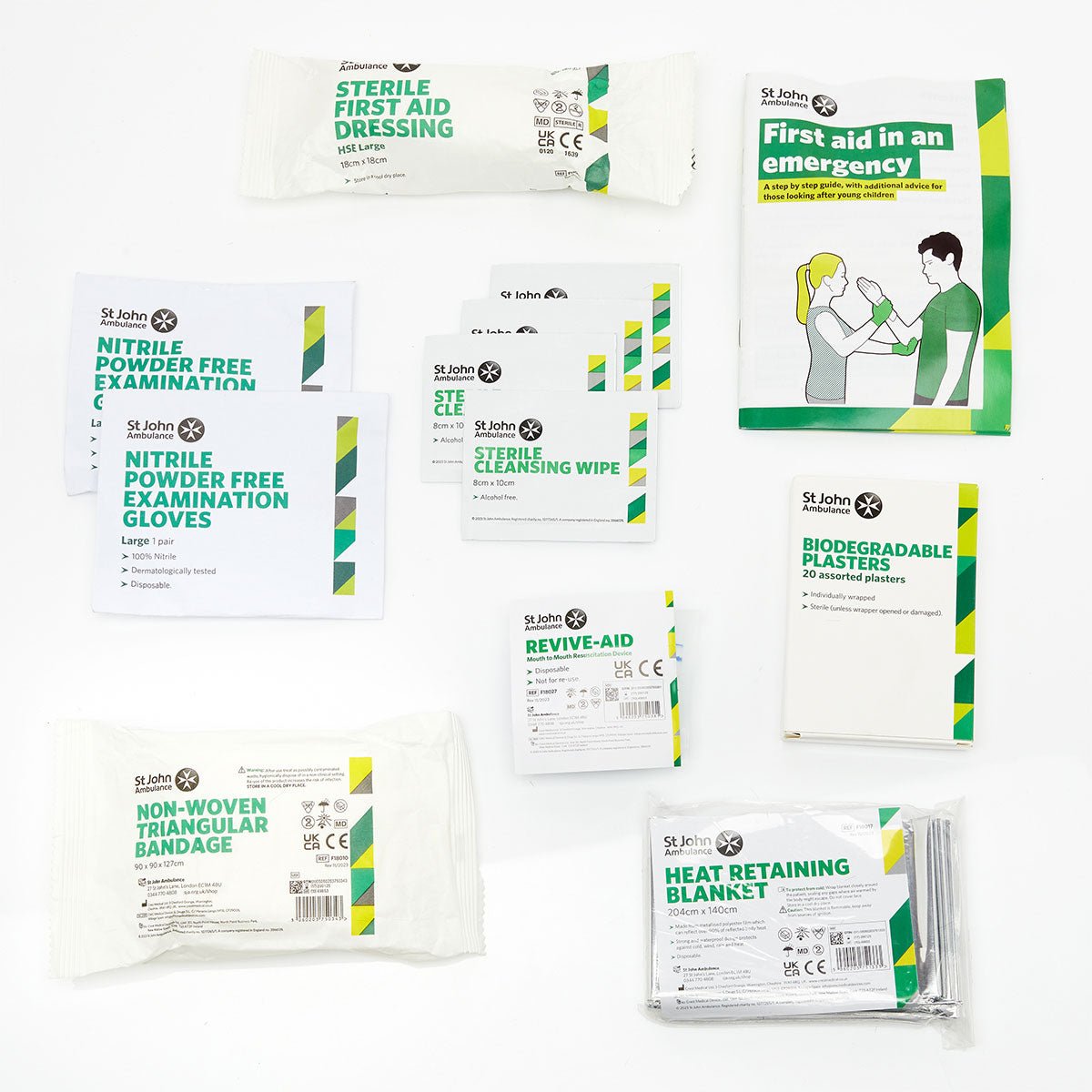 St John Ambulance Personal Issue First Aid Kit BS 8599-12019 Image 4