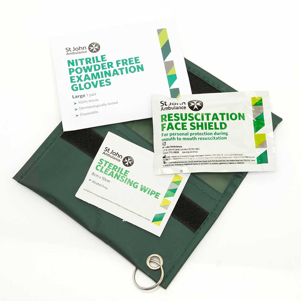 St John Ambulance Resuscitation Personal Protection Kit Image 3