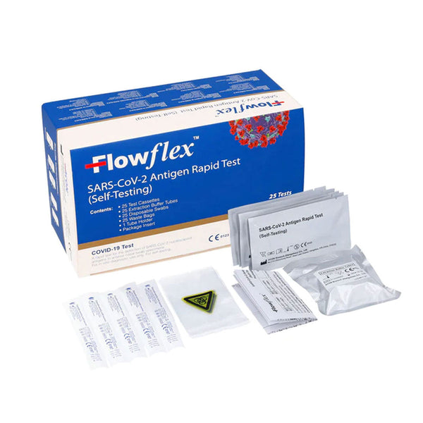 Flowflex Lateral Flow Test SARS-CoV-2 Antigen Rapid (25 PACK) Image 1