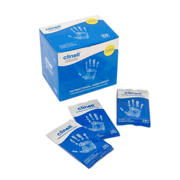 Clinell Antibacterial Hand Wipes Image 1