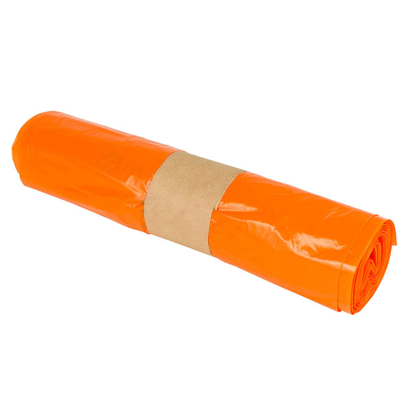 Clinical Waste Bags Orange 24cm x 445cm x 655cm (25 PACK) Image 1