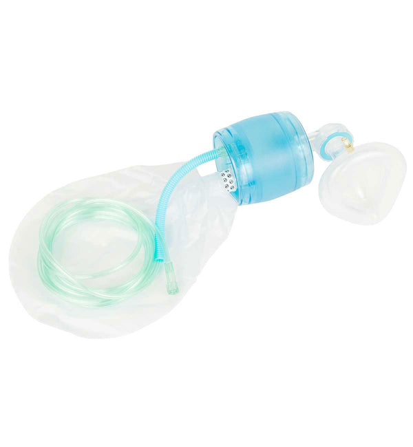 Adult Disposable Bag Mask and Valve Resuscitator 1000ml Image 1