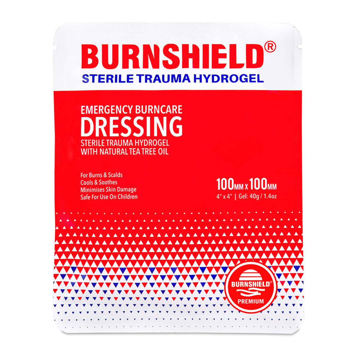Burnshield Burn Dressing 10cm x 10cm Image 1