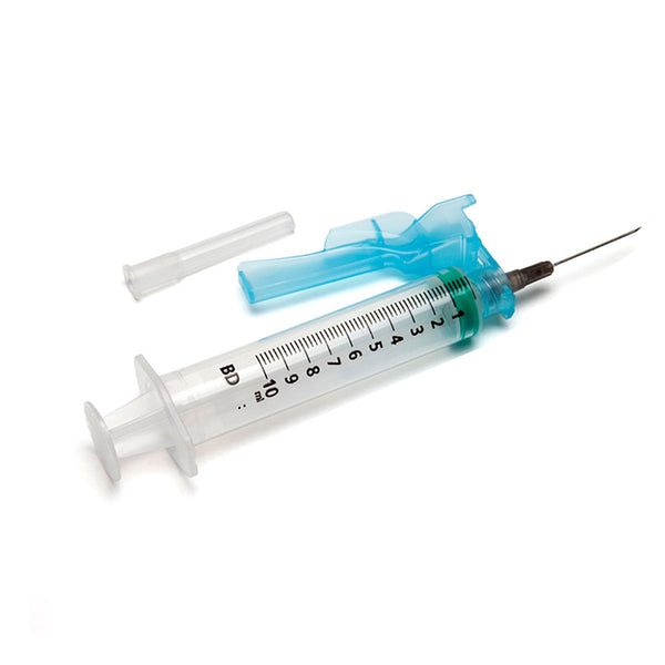 BD Eclipse Safety Needles Blue 06 x 25mm 23g x 1inch (100 PACK) Image 1