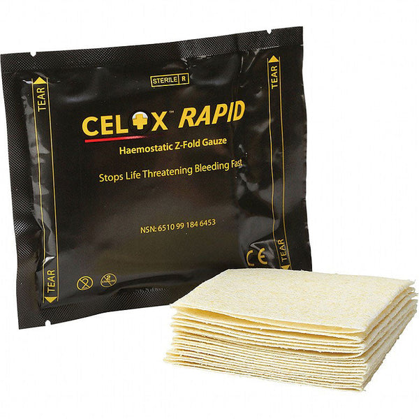 Celox Rapid Haemostatic Z-Fold Gauze Strip Image 1