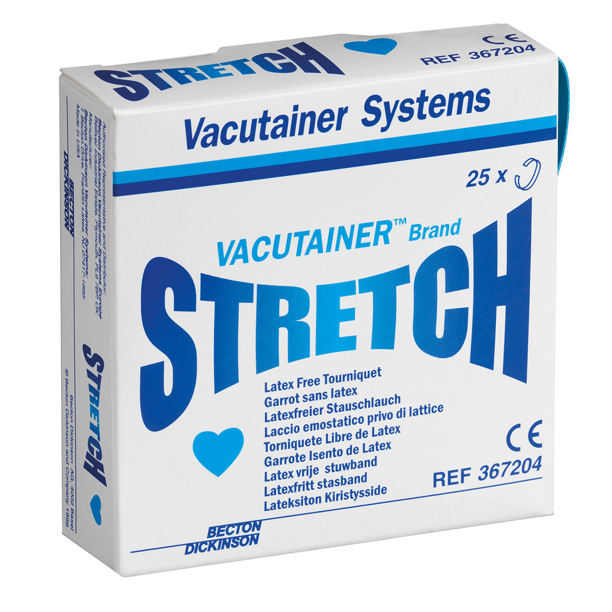 Vacutainer Stretch Disposable Tourniquets (25 PACK) Image 1
