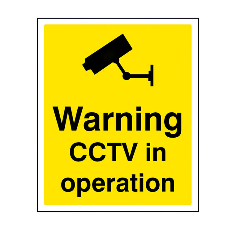CCTV Vinyl Sign Image 1