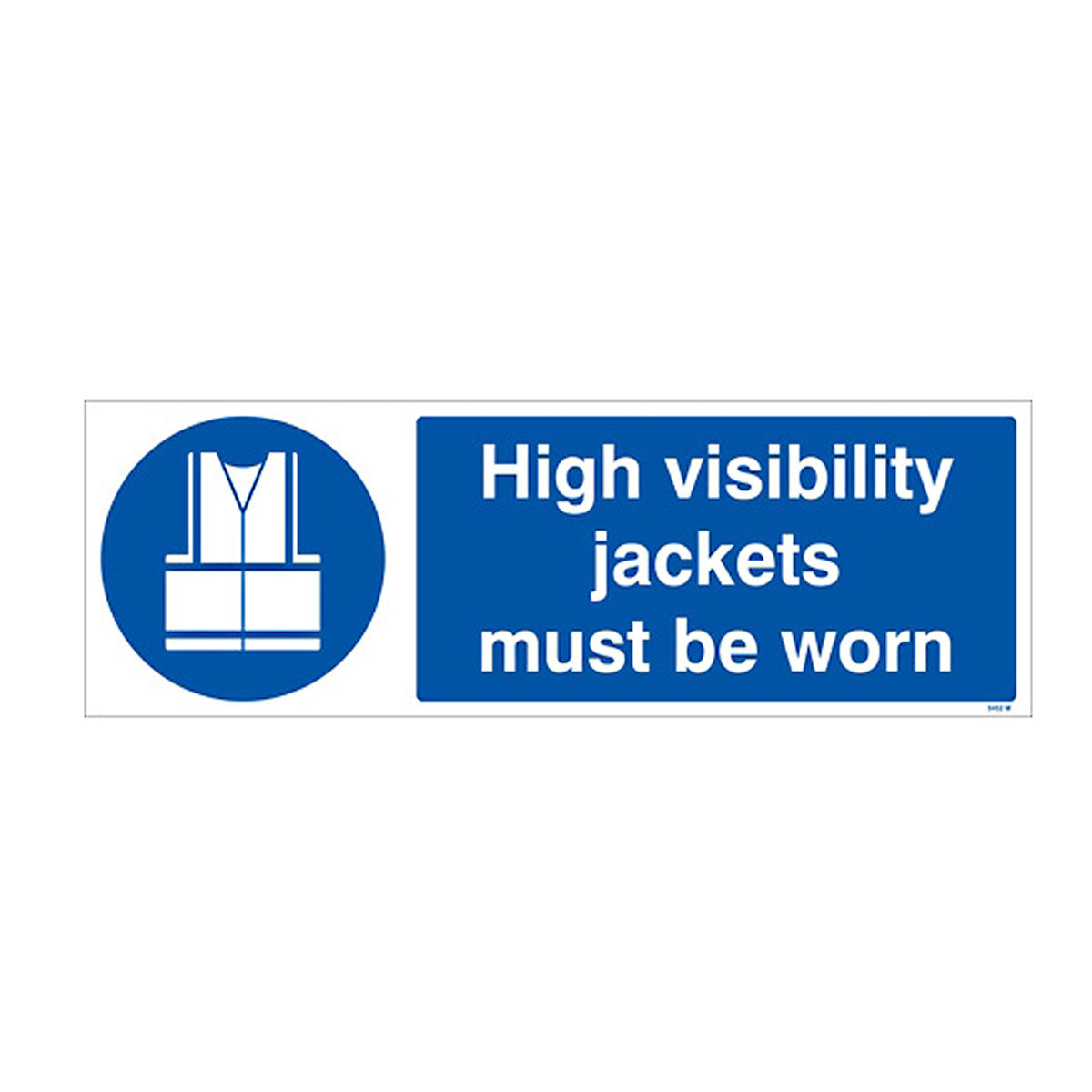 High Visibility Jacket Vinyl Sign Image 1