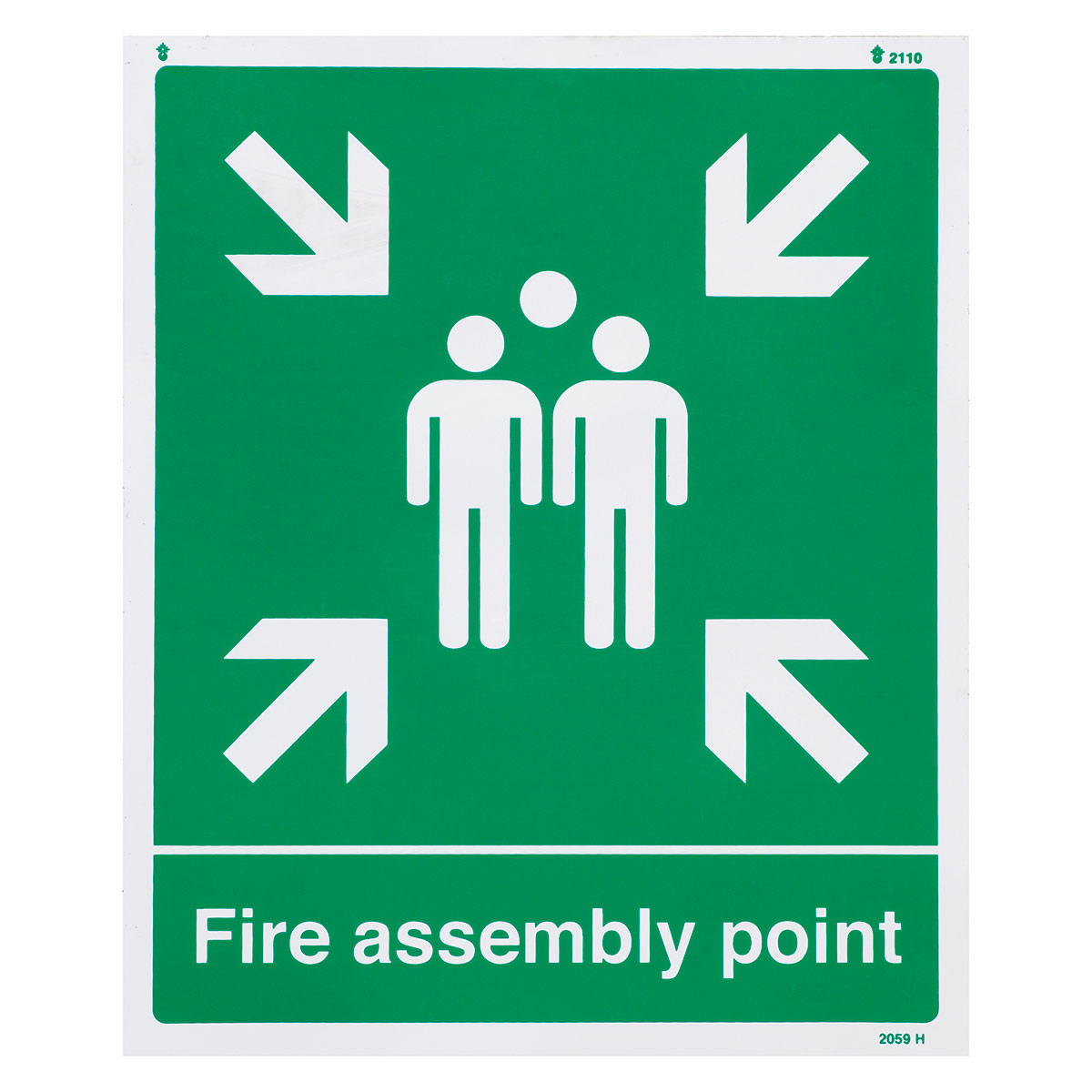 Fire Assembly Point Vinyl Sign Image 1