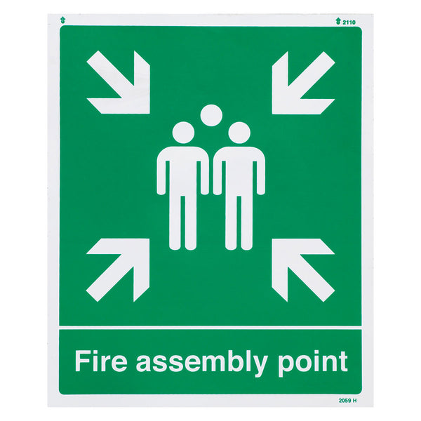 Fire Assembly Point Vinyl Sign Image 1