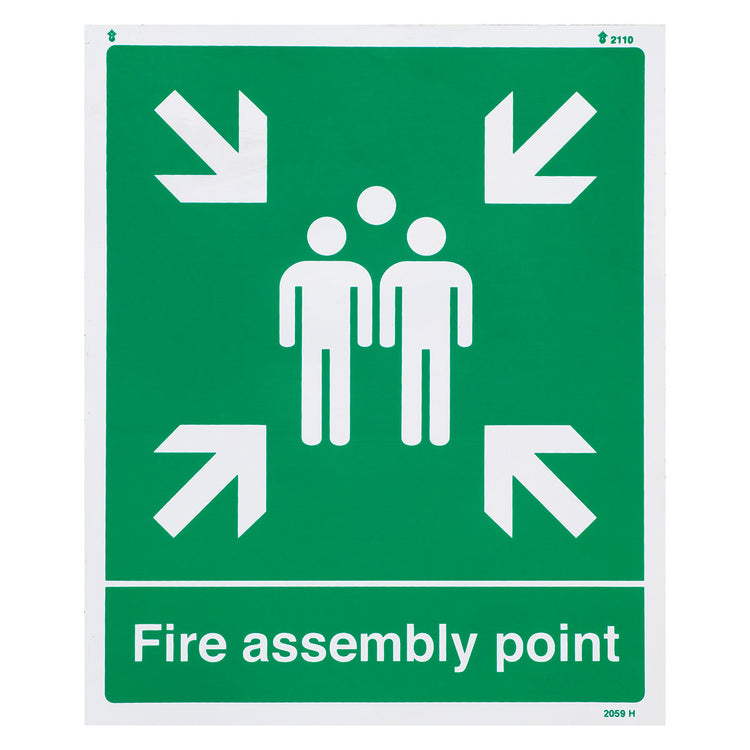 Fire Assembly Point Vinyl Sign Image 1