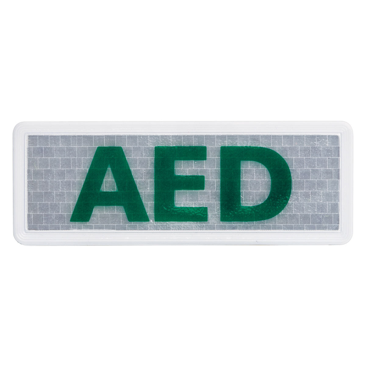 AED Reflective Badge Large  24.5cm x 11cm